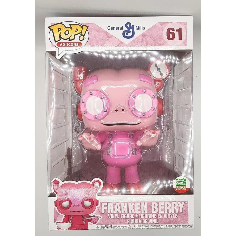 Funko Pop! Ad Icons 10 Inch Franken Berry # 61 Funko Limited‎ Edition TSB